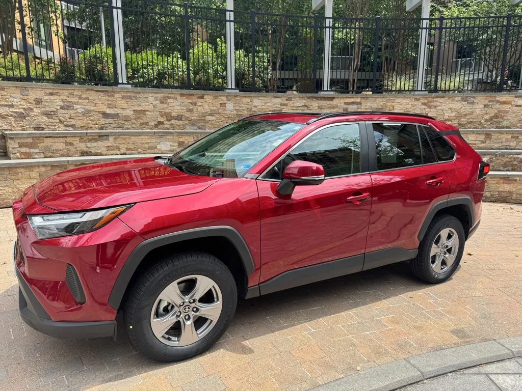 Red 2025 TOYOTA RAV4 XLE for sale in Arlington, VA