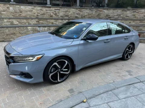Gray 2021 HONDA ACCORD SPORT for sale in Arlington, VA