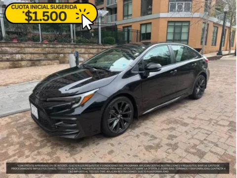 Black 2025 TOYOTA COROLLA SE for sale in Arlington, VA