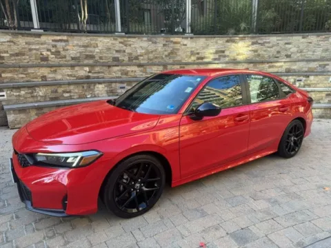 Red 2025 HONDA CIVIC SPORT for sale in Arlington, VA