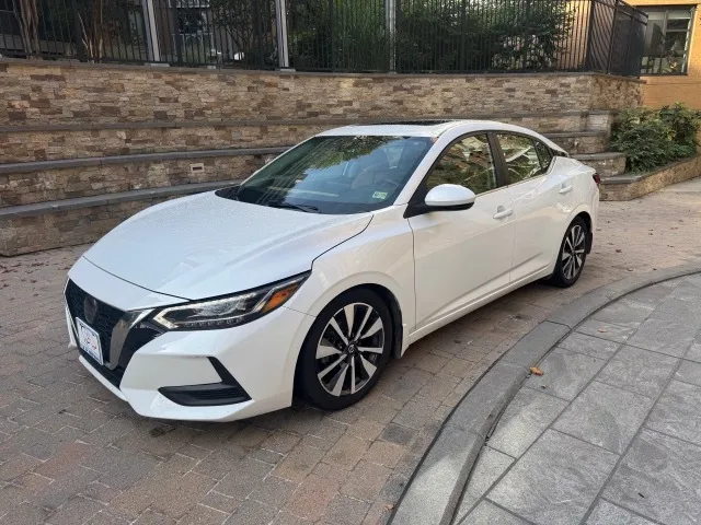 White 2020 NISSAN SENTRA SV for sale in Arlington, VA
