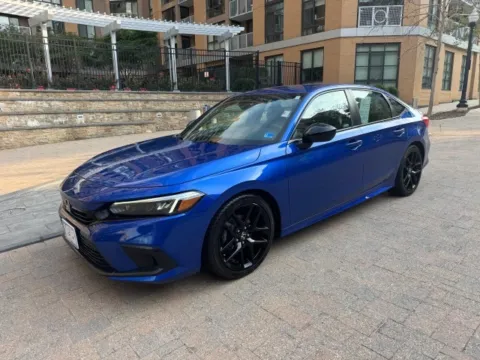 Blue 2024 HONDA CIVIC SPORT for sale in Arlington, VA