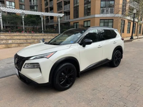 White 2023 NISSAN ROGUE SV MIDNIGHT for sale in Arlington, VA