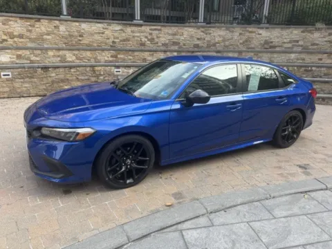 Blue 2022 HONDA CIVIC SPORT for sale in Arlington, VA