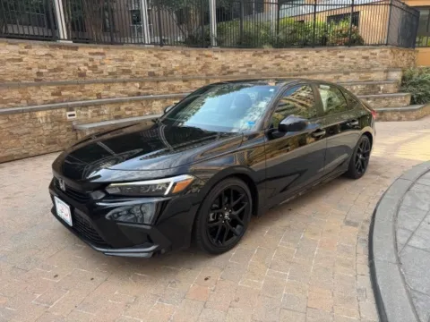 Black 2024 HONDA CIVIC SPORT for sale in Arlington, VA