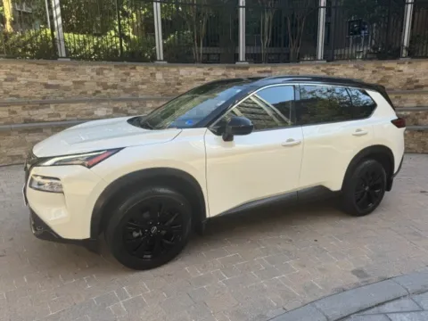 White 2023 NISSAN ROGUE SV MIDNIGHT for sale in Arlington, VA