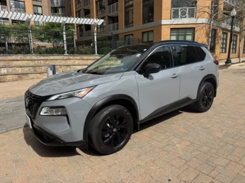 Gray 2023 NISSAN ROGUE SV MIDNIGHT for sale in Arlington, VA