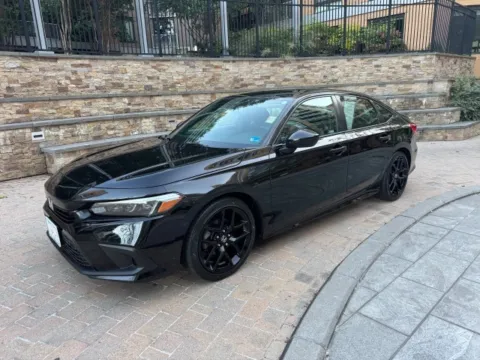 Black 2023 HONDA CIVIC SPORT for sale in Arlington, VA