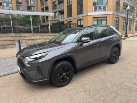 Gray 2022 TOYOTA RAV4 XLE for sale in Arlington, VA