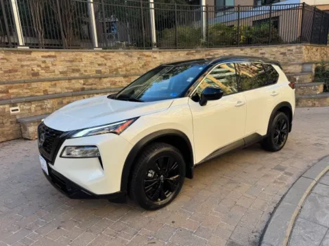 White 2023 NISSAN ROGUE SV MIDNIGHT for sale in Arlington, VA