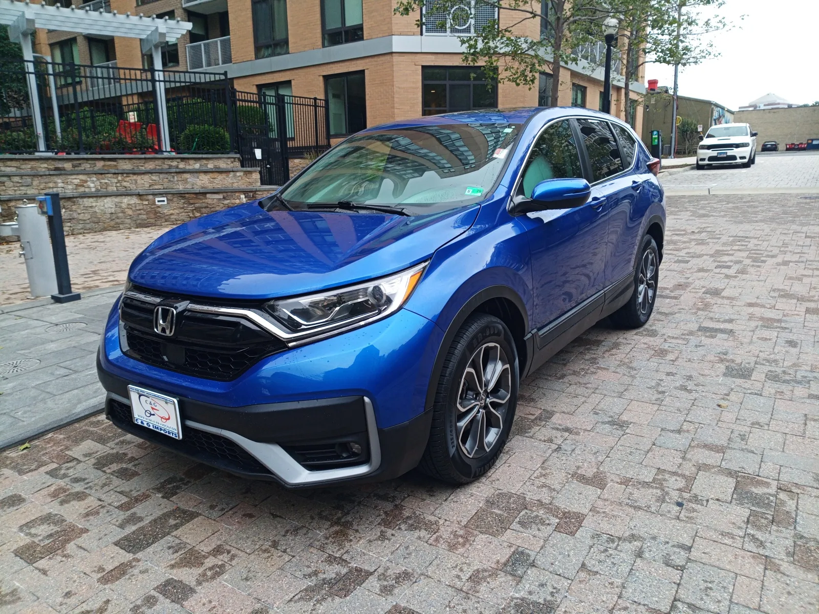 Blue 2022 HONDA CR-V EX for sale in Arlington, VA