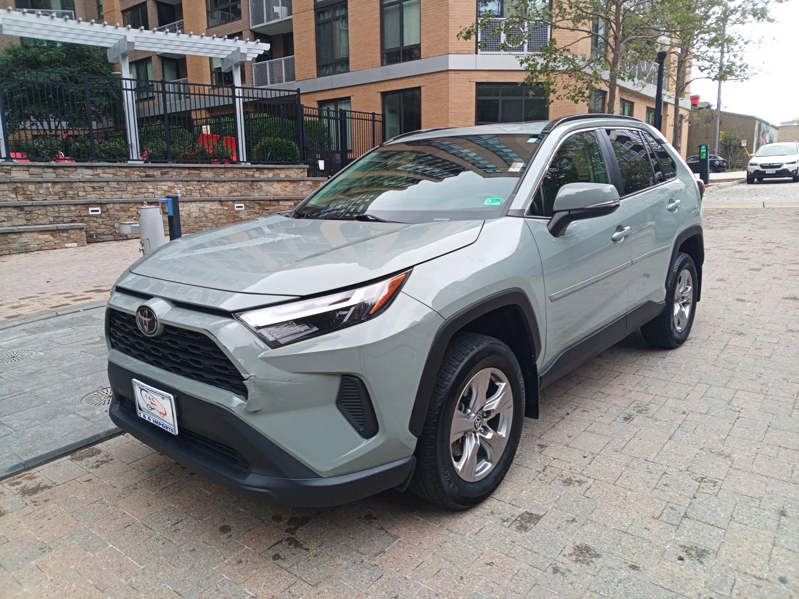 Green 2023 TOYOTA RAV4 XLE for sale in Arlington, VA