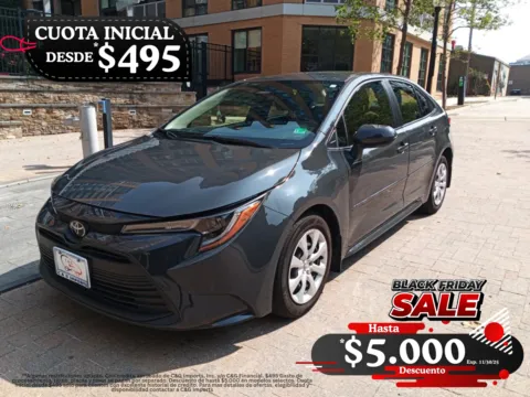 Gray 2023 TOYOTA COROLLA LE for sale in Arlington, VA