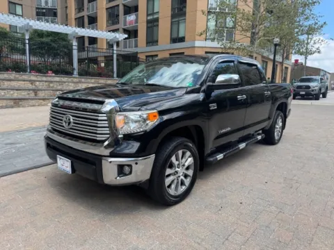 Black 2017 TOYOTA TUNDRA LIMITED for sale in Arlington, VA