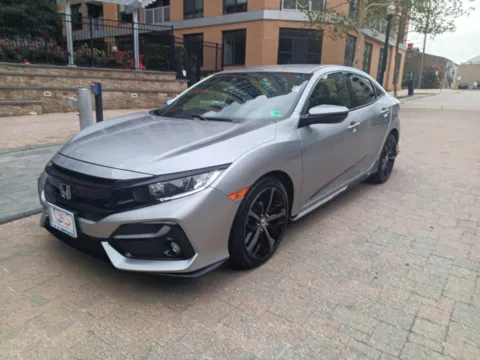 Silver 2021 HONDA CIVIC SPORT for sale in Arlington, VA