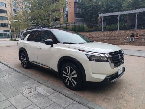 Another view of 2024 NISSAN PATHFINDER PLATINUM for sale in Arlington, VA at C&G Imports