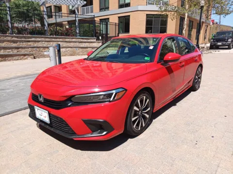 Red 2023 HONDA CIVIC EX for sale in Arlington, VA