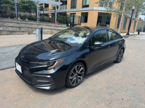Black 2022 TOYOTA COROLLA SE for sale in Arlington, VA