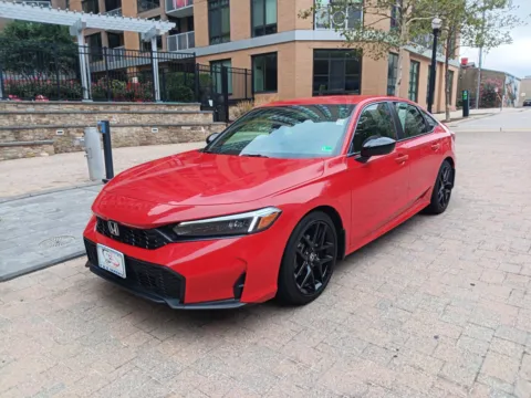 Red 2025 HONDA CIVIC SPORT for sale in Arlington, VA