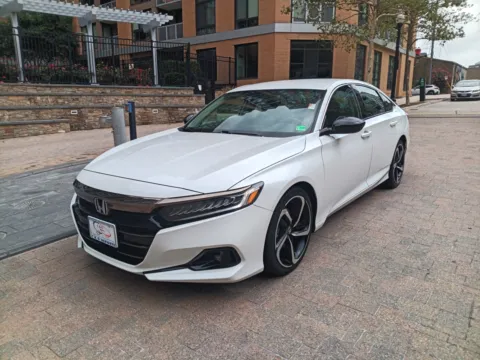 White 2022 HONDA ACCORD SPORT SE for sale in Arlington, VA