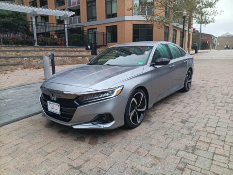 Silver 2021 HONDA ACCORD SPORT for sale in Arlington, VA