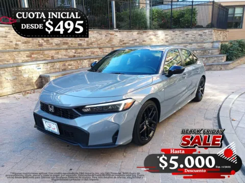 Gray 2024 HONDA CIVIC EX for sale in Arlington, VA