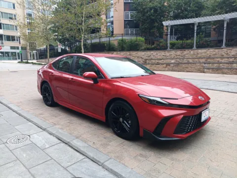Another view of 2025 TOYOTA CAMRY HYBRID SE for sale in Arlington, VA at C&G Imports