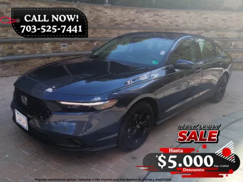 Blue 2025 HONDA ACCORD SE for sale in Arlington, VA