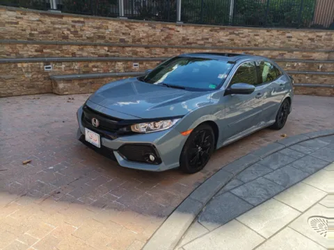 Gray 2017 HONDA CIVIC EX for sale in Arlington, VA