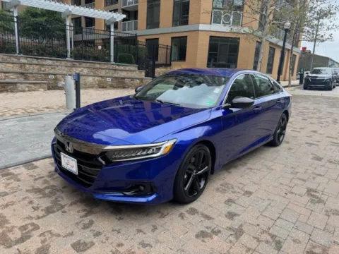 Blue 2022 HONDA ACCORD SPORT for sale in Arlington, VA