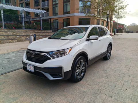 White 2022 HONDA CR-V EX for sale in Arlington, VA