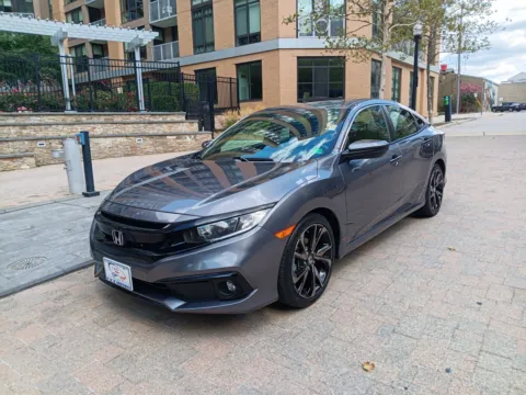 Gray 2021 HONDA CIVIC SPORT for sale in Arlington, VA