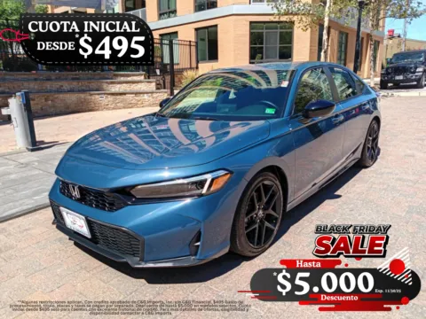 Blue 2025 HONDA CIVIC SPORT for sale in Arlington, VA