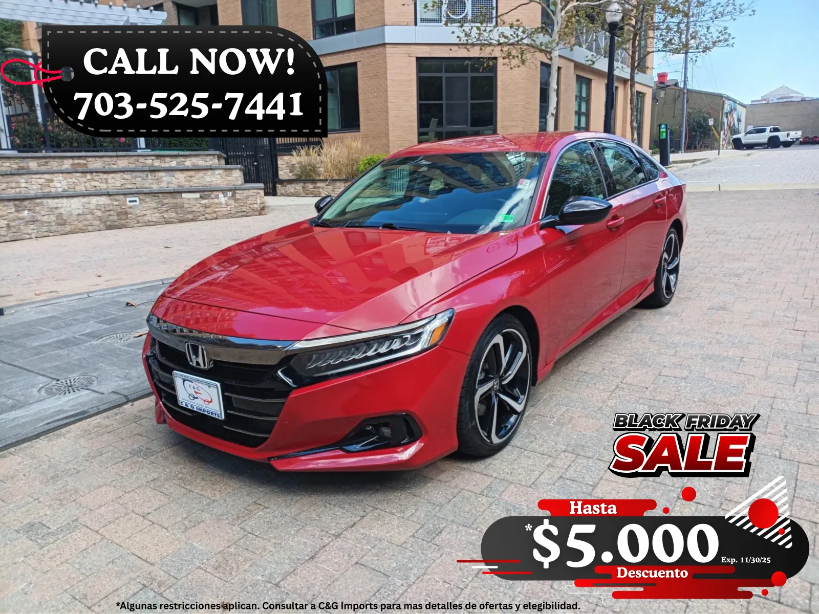 2021 HONDA ACCORD SPORT SE for sale in Arlington, VA