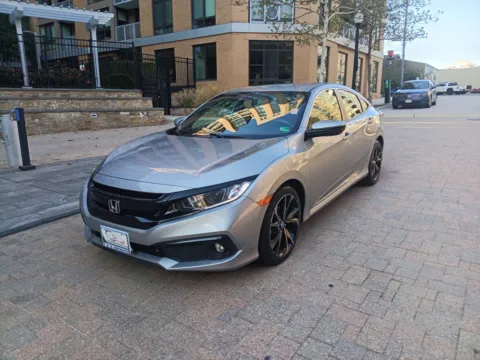 Silver 2020 HONDA CIVIC SPORT for sale in Arlington, VA