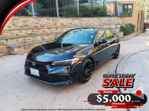 Black 2023 HONDA CIVIC SPORT for sale in Arlington, VA