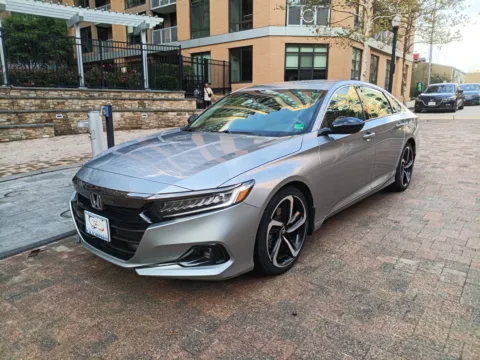 Silver 2021 HONDA ACCORD SPORT SE for sale in Arlington, VA