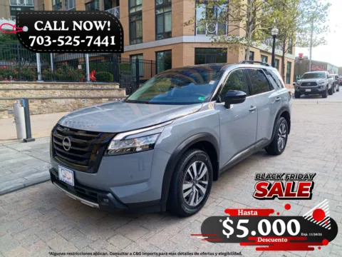 Gray 2024 NISSAN PATHFINDER SL for sale in Arlington, VA