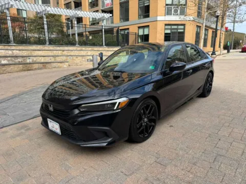 Black 2022 HONDA CIVIC SPORT for sale in Arlington, VA