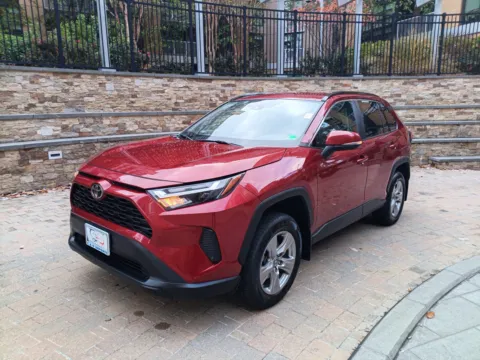 Red 2022 TOYOTA RAV4 XLE for sale in Arlington, VA