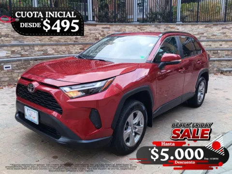Red 2022 TOYOTA RAV4 XLE for sale in Arlington, VA