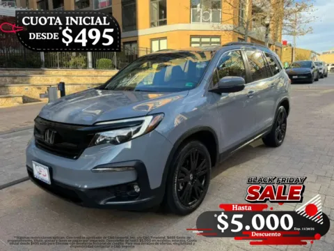 Gray 2022 HONDA PILOT SE for sale in Arlington, VA