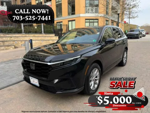 Black 2023 HONDA CR-V EX for sale in Arlington, VA