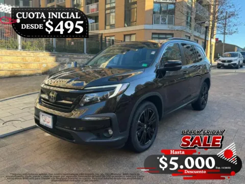 Black 2022 HONDA PILOT SE for sale in Arlington, VA