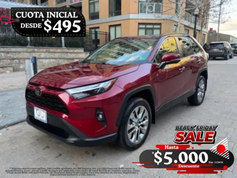 Red 2024 TOYOTA RAV4 XLE for sale in Arlington, VA