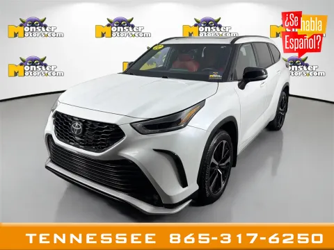 White 2022 Toyota Highlander XSE for sale in Louisville, TN