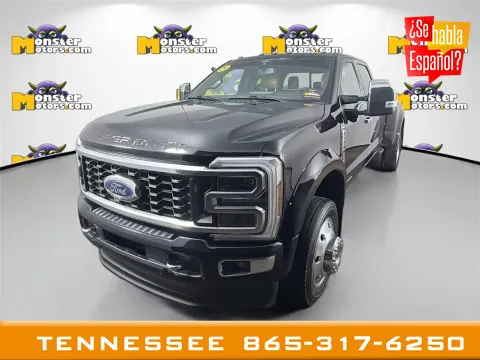 Black 2024 Ford F-450SD Platinum for sale in Louisville, TN
