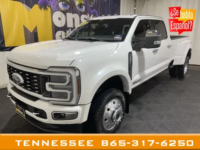 White 2024 Ford F-450SD Platinum for sale in Louisville, TN