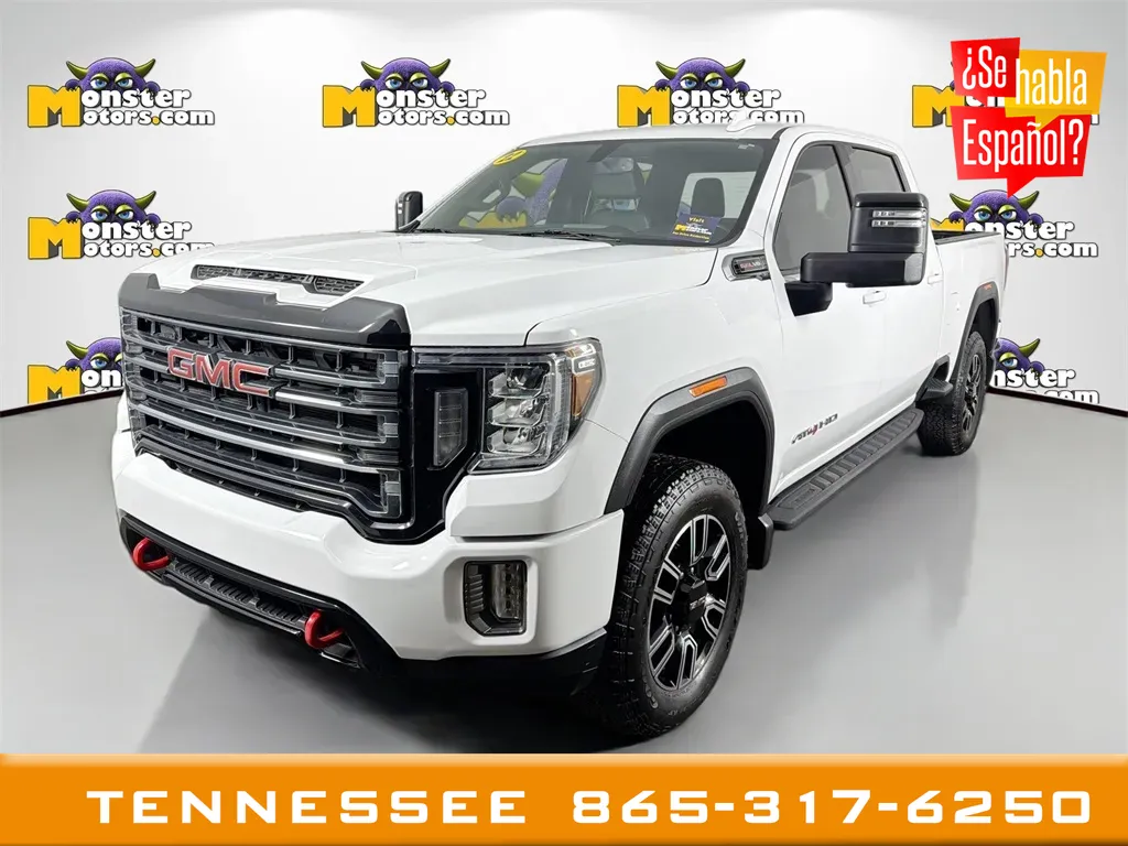 White 2022 GMC Sierra 2500HD AT4 for sale in Louisville, TN