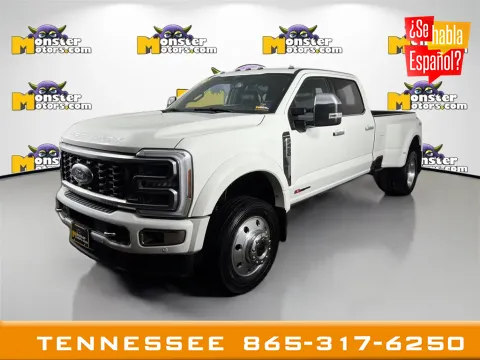 White 2024 Ford F-450SD Platinum for sale in Louisville, TN